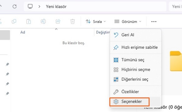 Windows 11 Gizli Klasörleri Göster Ayarı Nasıl Açılır? Resim:1